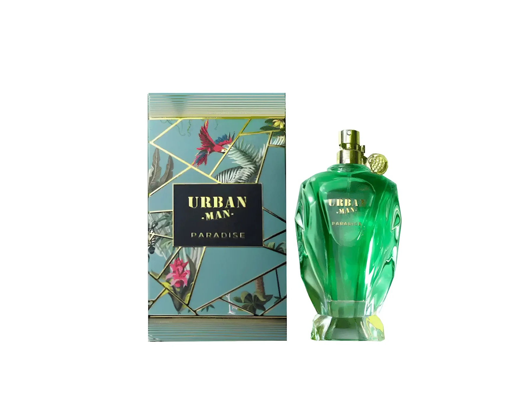 Fragrance World Urban Man Paradise EDP 90 мл – Дървесен аромат с кокос - Image 5