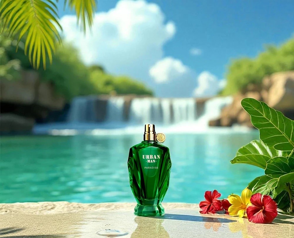 Fragrance World Urban Man Paradise EDP 90 мл – Дървесен аромат с кокос - Image 12