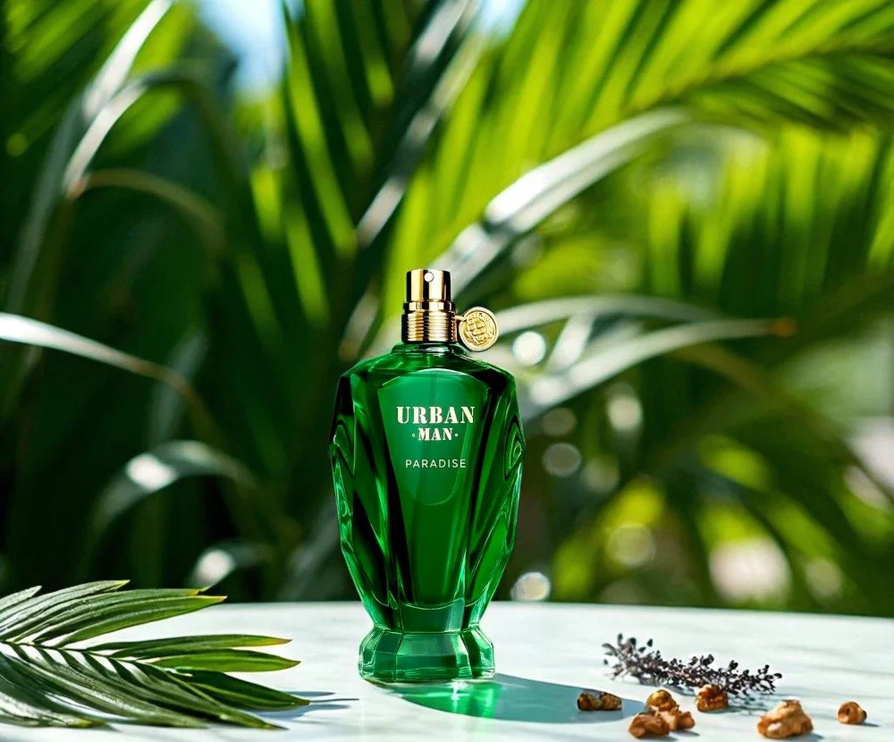 Fragrance World Urban Man Paradise EDP 90 мл – Дървесен аромат с кокос - Image 15