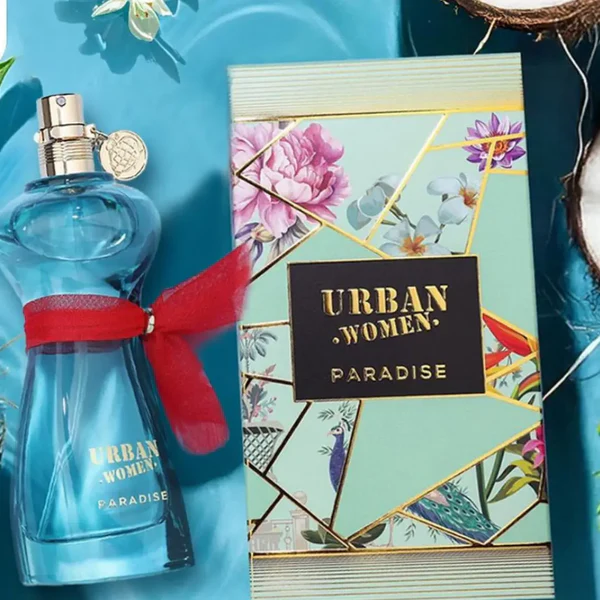Fragrance World Urban Women Paradise EDP 90 мл – Гурме аромат с ирис - Image 7