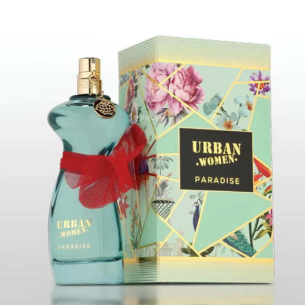 Fragrance World Urban Women Paradise EDP 90 мл – Гурме аромат с ирис - Image 4