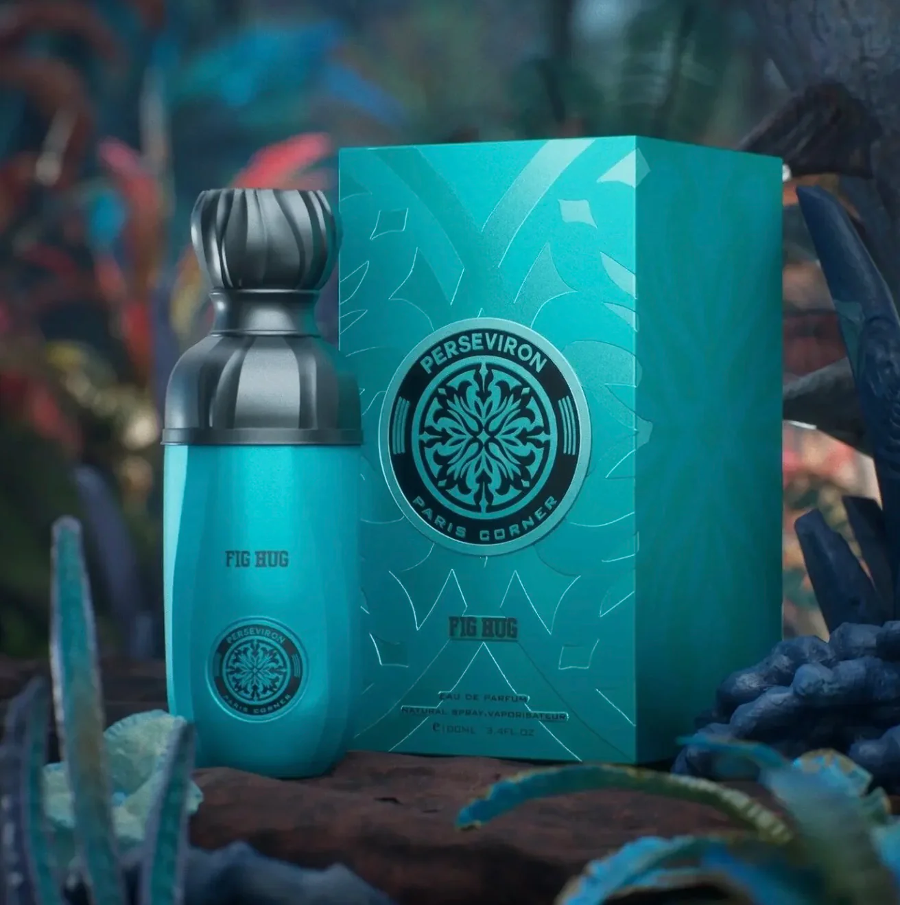 Paris Corner Perseviron Fig Hug EDP 100 мл – Дървесен аромат с бита сметана - Image 9