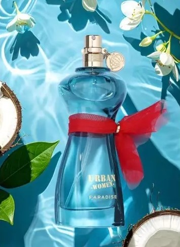 Fragrance World Urban Women Paradise EDP 90 мл – Гурме аромат с ирис - Image 5