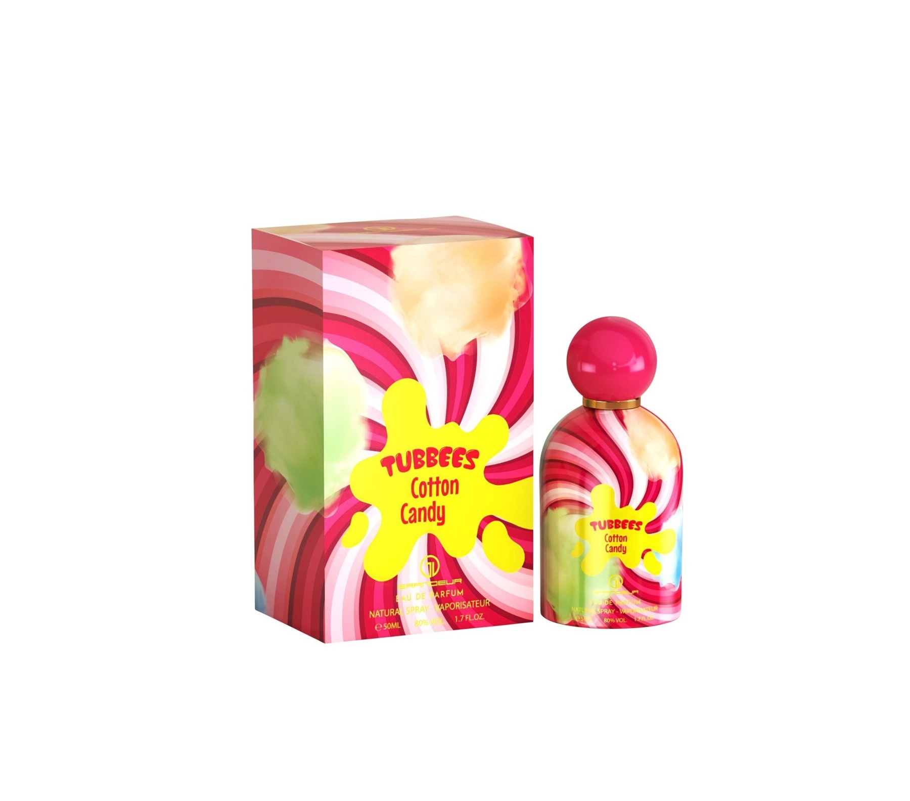 Grandeur Tubbees Cotton Candy EDP 50 мл – Гурме аромат с карамел - Image 3