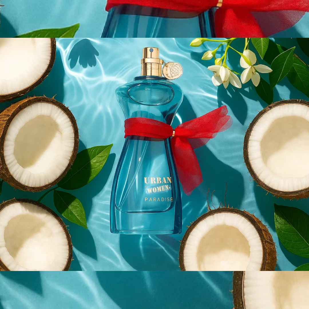 Fragrance World Urban Women Paradise EDP 90 мл – Гурме аромат с ирис - Image 6