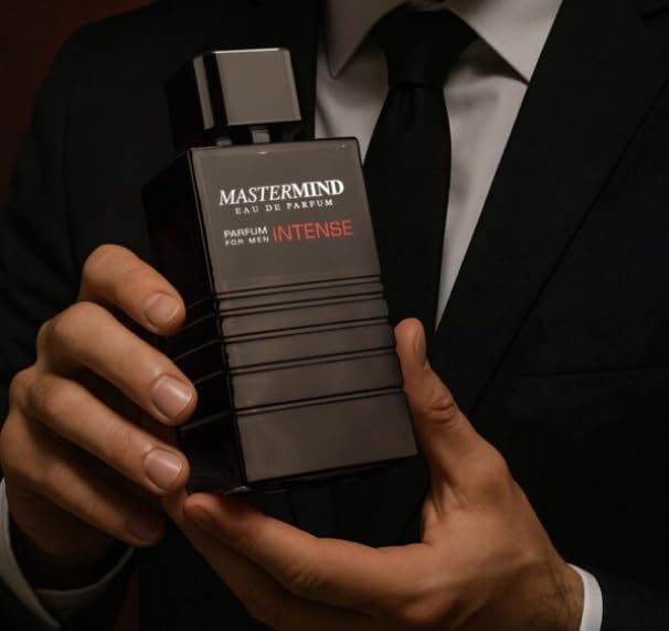 Fragrance World Mastermind Men Intense EDP 100 мл – Дървесен аромат с здравец - Image 3