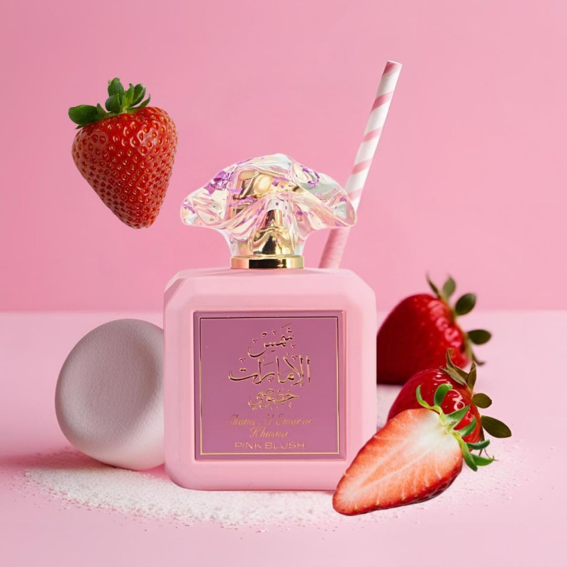 Ard Al Zaafaran Shams Al Emarat Khususi Pink Blush EDP 100 мл – Гурме аромат с маршмелоу - Image 5