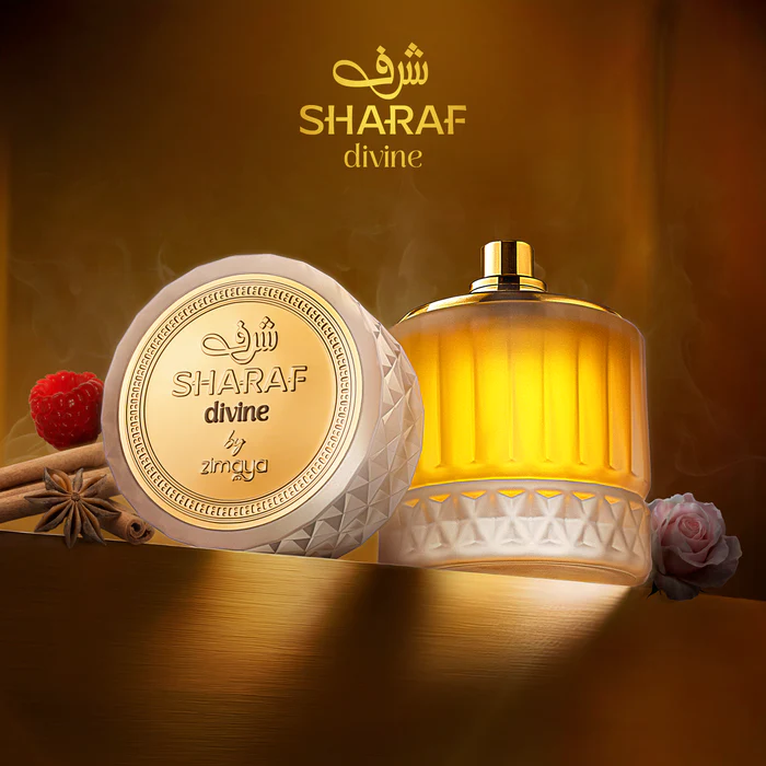 Zimaya Sharaf Divine Extrait de Parfum EDP 100 мл – Парфюмен екстракт за жени и мъже – Гурме аромат с карамел - Image 3