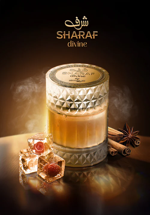 Zimaya Sharaf Divine Extrait de Parfum EDP 100 мл – Парфюмен екстракт за жени и мъже – Гурме аромат с карамел - Image 4