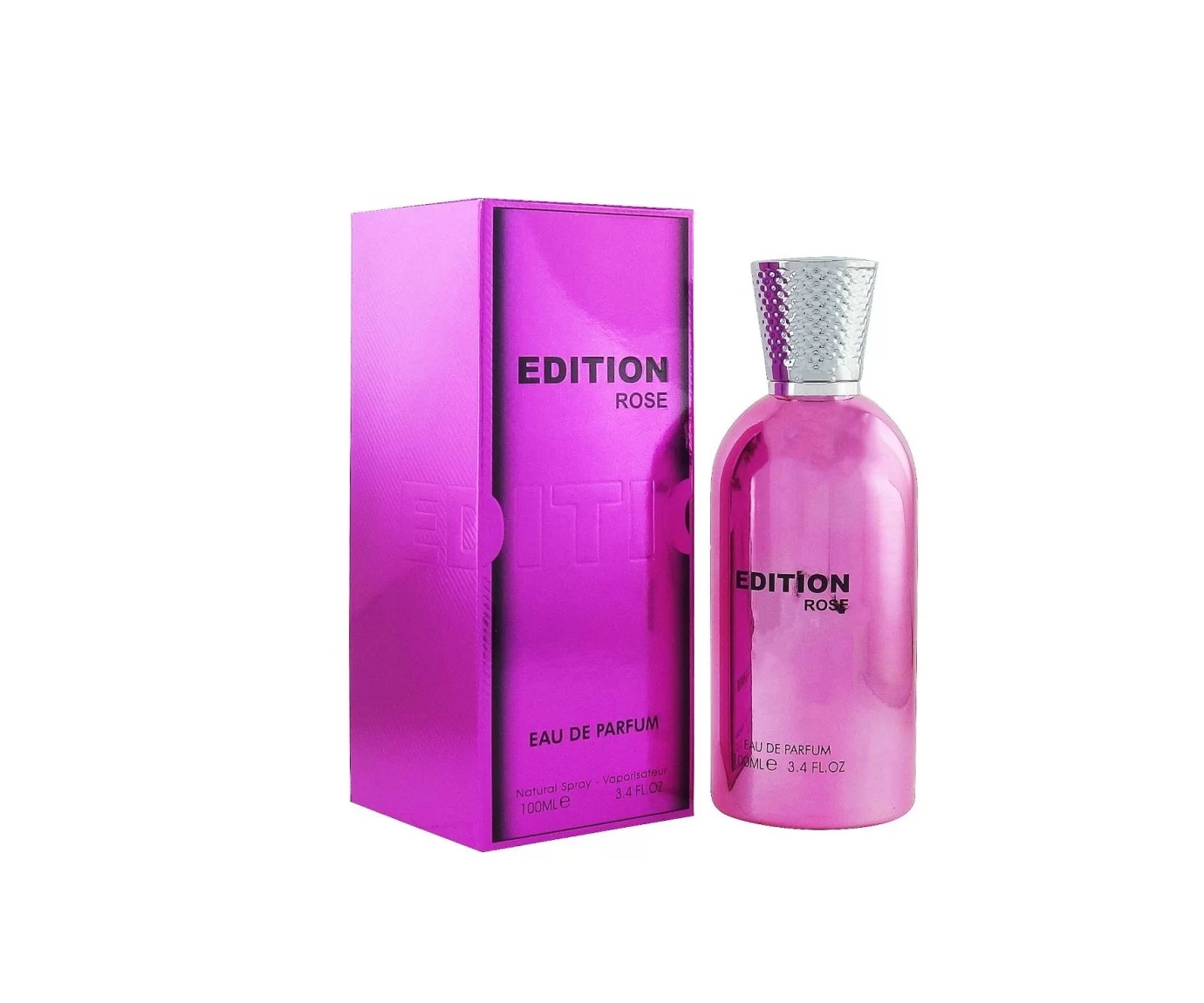 Fragrance World Edition Rose EDP 100 мл – Дървесен аромат с роза - Image 3