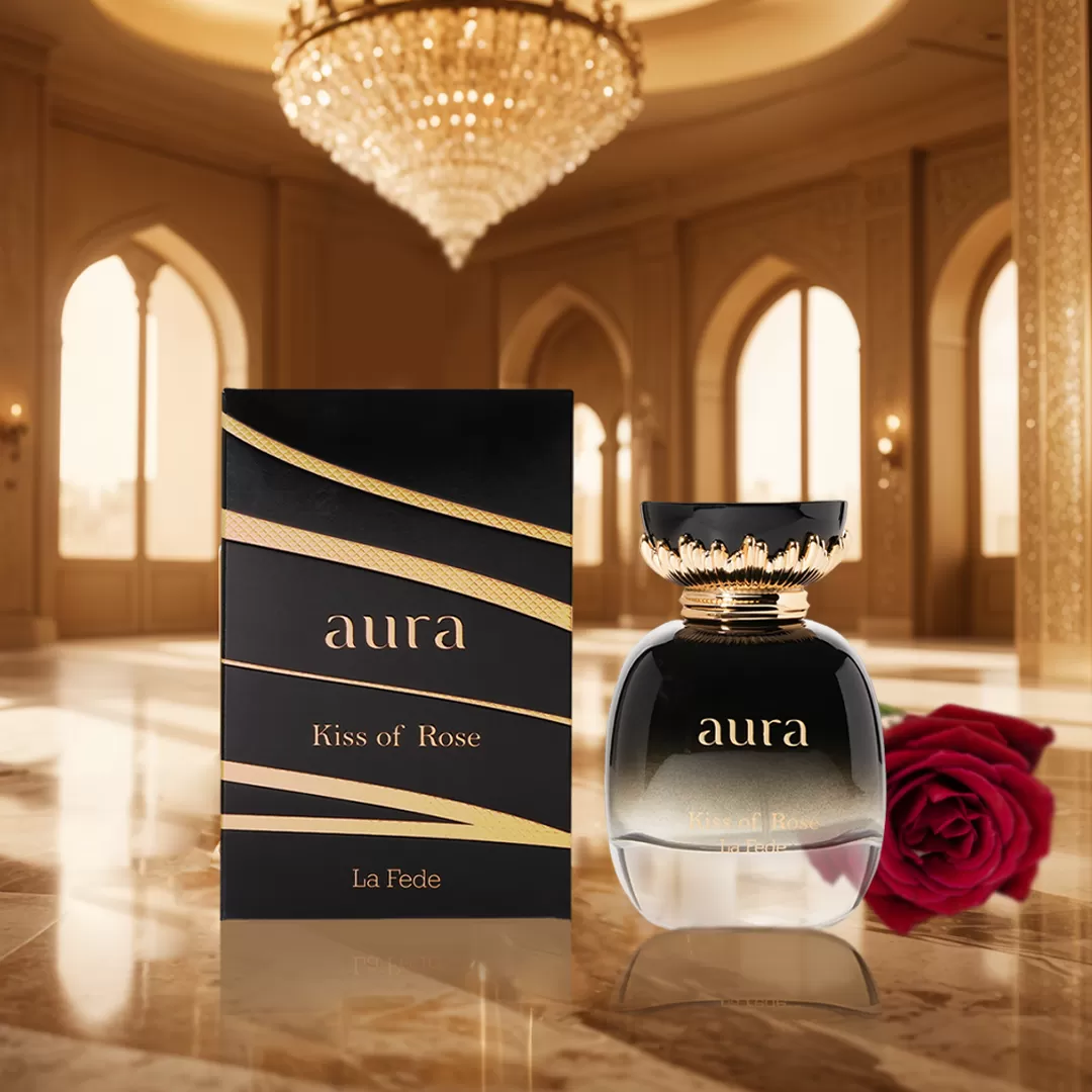 Khadlaj La Fede Aura Kiss of Rose EDP 100 мл – Гурме аромат с малина - Image 10