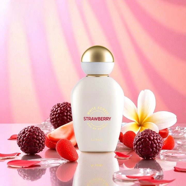 Khadlaj La Fede White Forest Strawberry EDP 100 мл – Гурме аромат с жасмин - Image 15