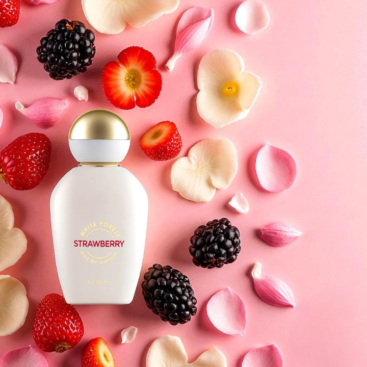 Khadlaj La Fede White Forest Strawberry EDP 100 мл – Гурме аромат с жасмин - Image 11