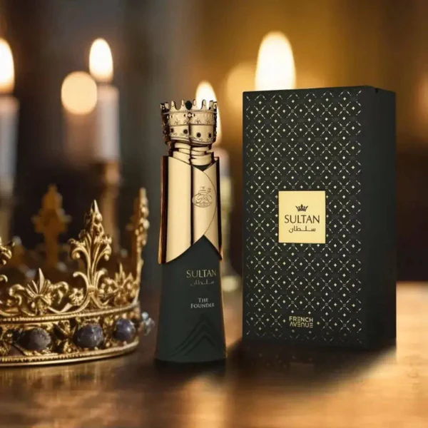 French Avenue Sultan The Founder EDP 100 мл – Дървесен аромат с кехлибар - Image 13