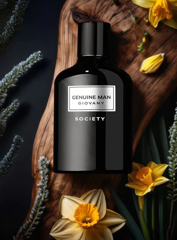 Fragrance World Genuine Man Only Society EDP 100 мл – Гурме аромат с нарцис - Image 6