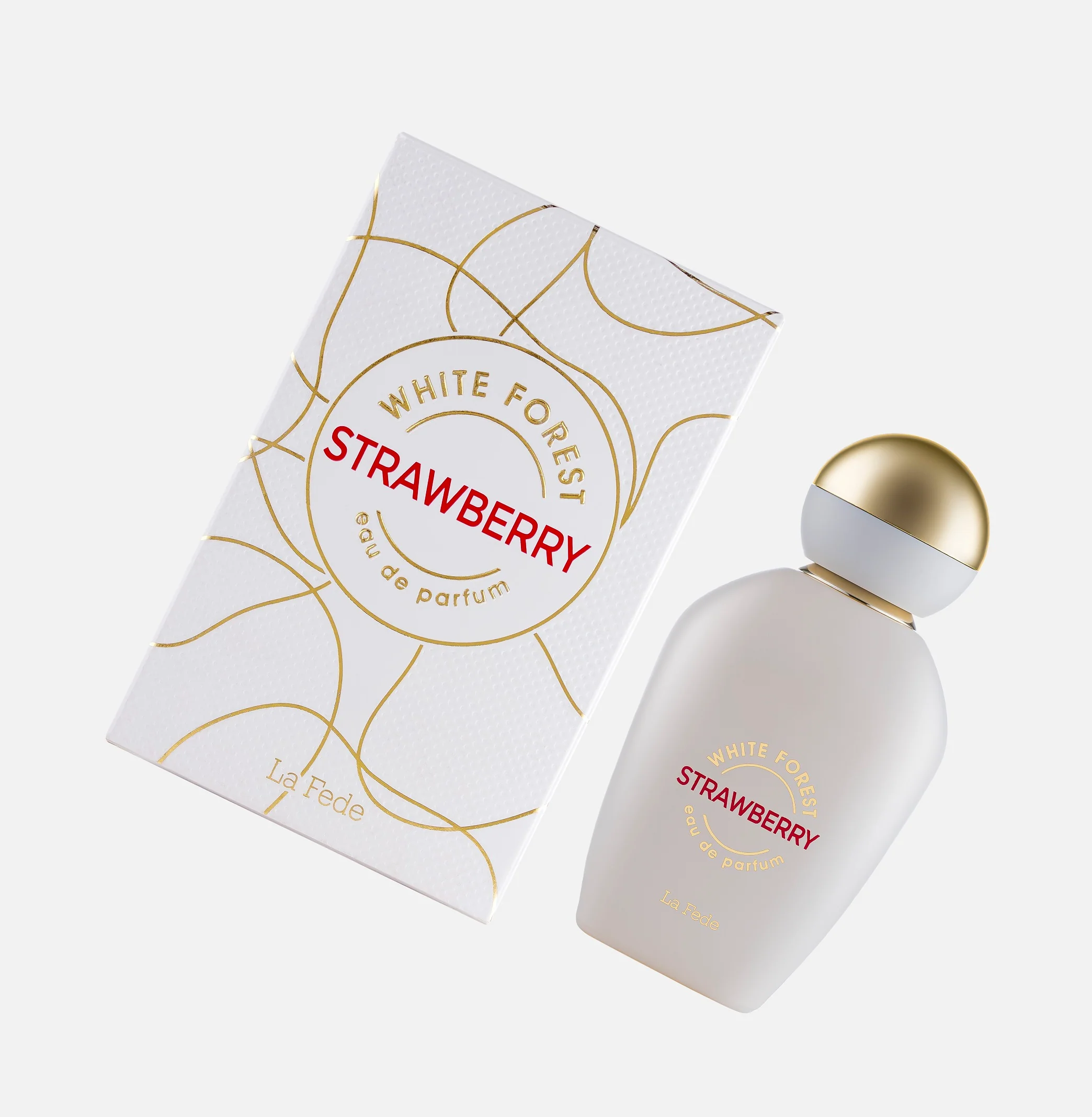 Khadlaj La Fede White Forest Strawberry EDP 100 мл – Гурме аромат с жасмин - Image 6