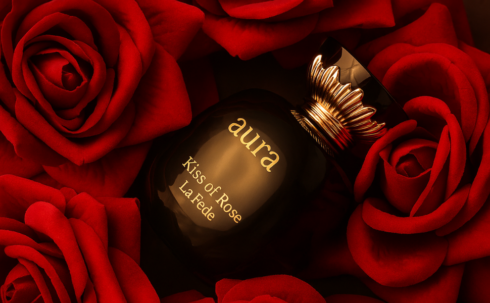 Khadlaj La Fede Aura Kiss of Rose EDP 100 мл – Гурме аромат с малина - Image 8