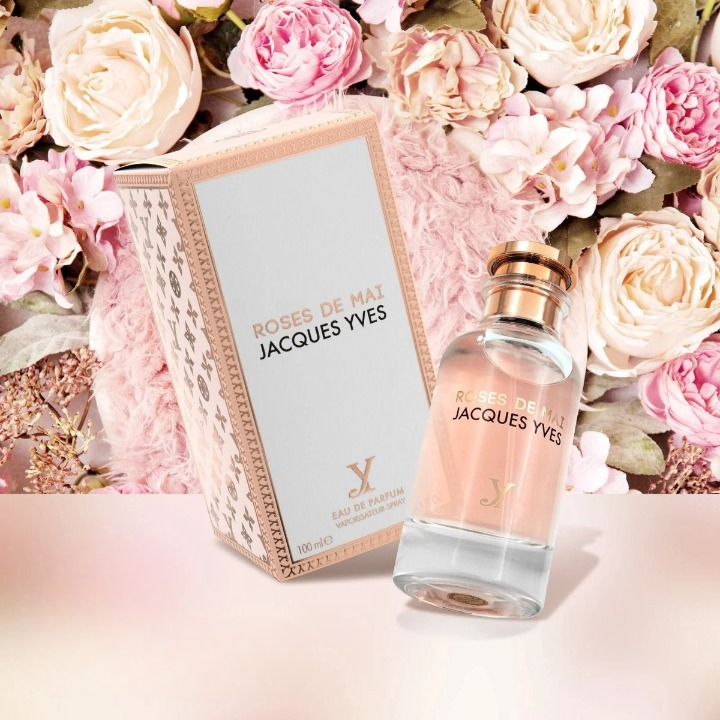 Fragrance World Roses De Mai Jacques Yves EDP 100 мл – Дървесен аромат с жасмин - Image 12