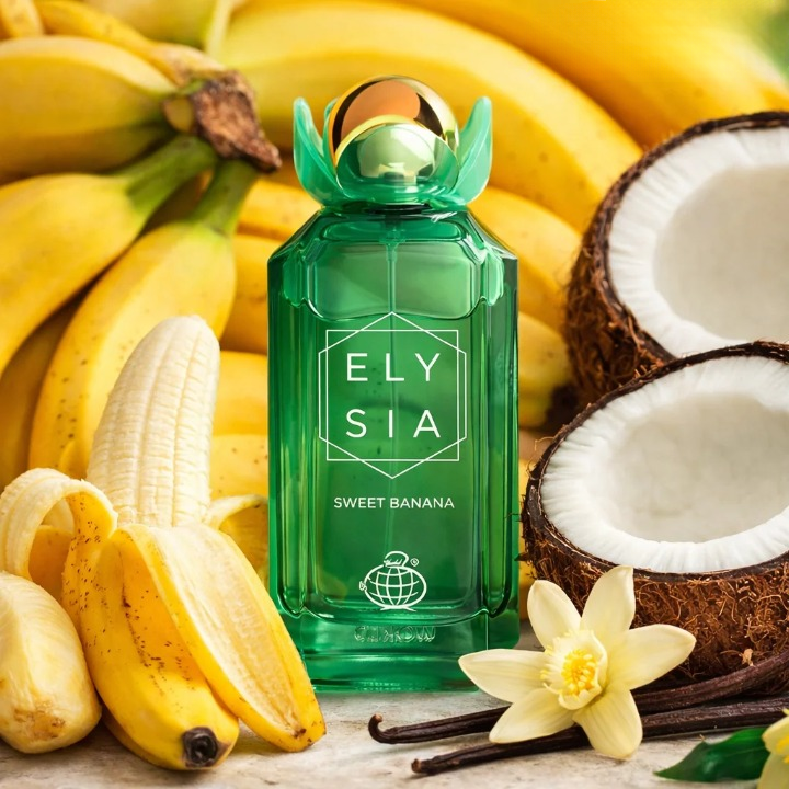 Fragrance World Elysia Sweet Banana EDP 100 мл – Гурме аромат с кокос - Image 14
