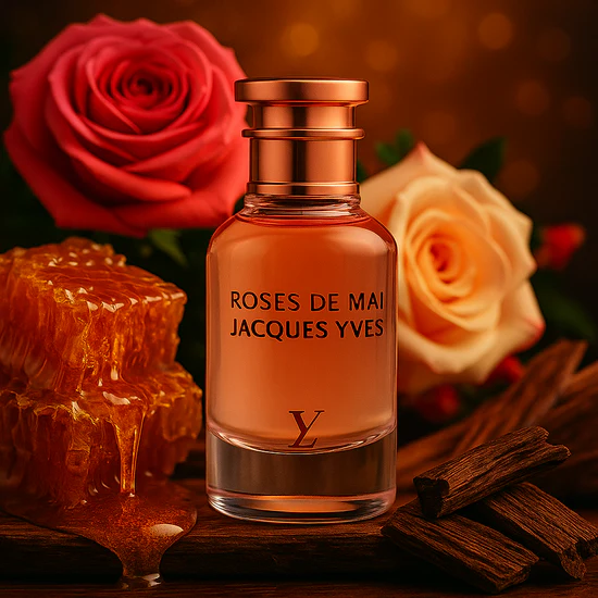 Fragrance World Roses De Mai Jacques Yves EDP 100 мл – Дървесен аромат с жасмин - Image 14
