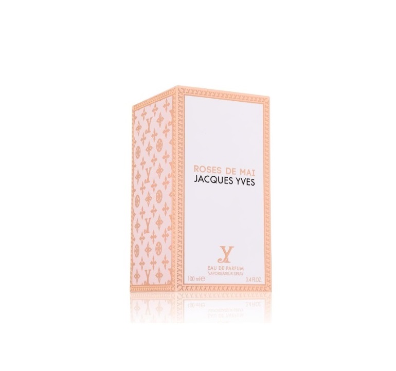 Fragrance World Roses De Mai Jacques Yves EDP 100 мл – Дървесен аромат с жасмин - Image 8