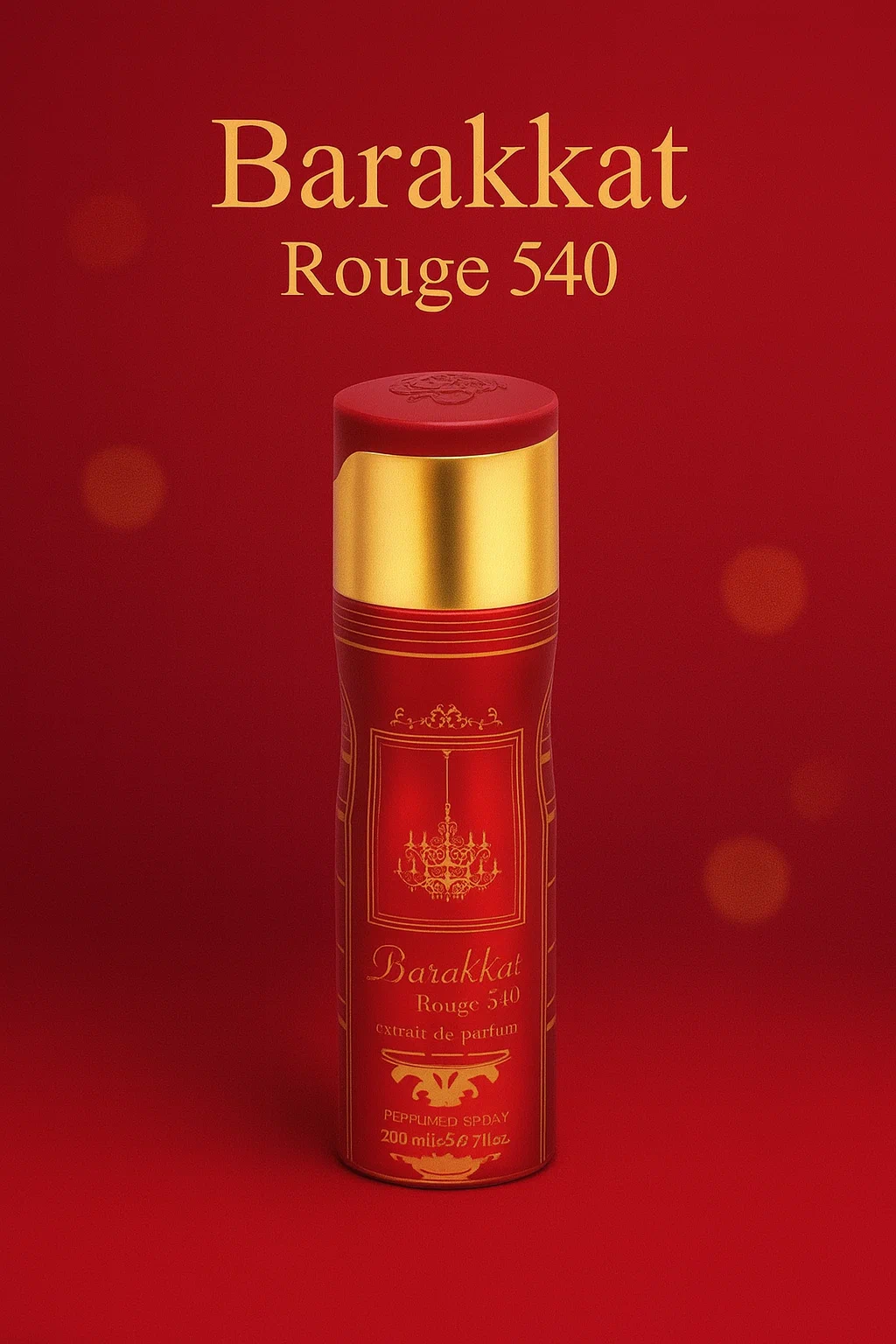 Fragrance World Barakkat Rouge Extrait Deodorant EDP 200 мл – Дезодорант за жени и мъже - Image 4