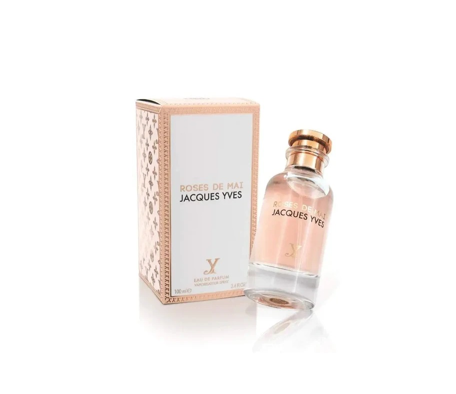 Fragrance World Roses De Mai Jacques Yves EDP 100 мл – Дървесен аромат с жасмин - Image 3