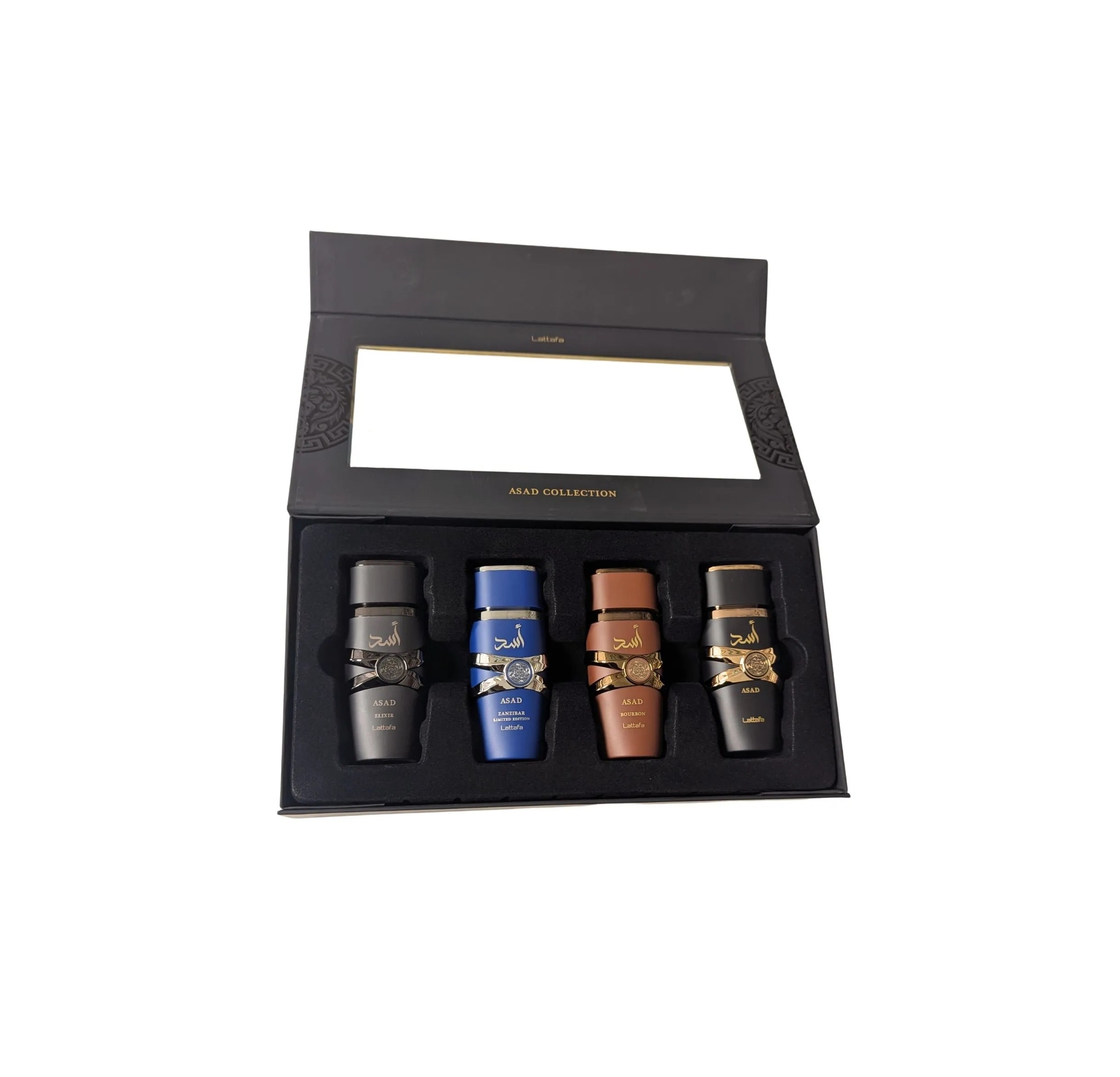 Луксозен комплект за мъже – Lattafa Asad Collection 4 Piece Gift Set - Image 4
