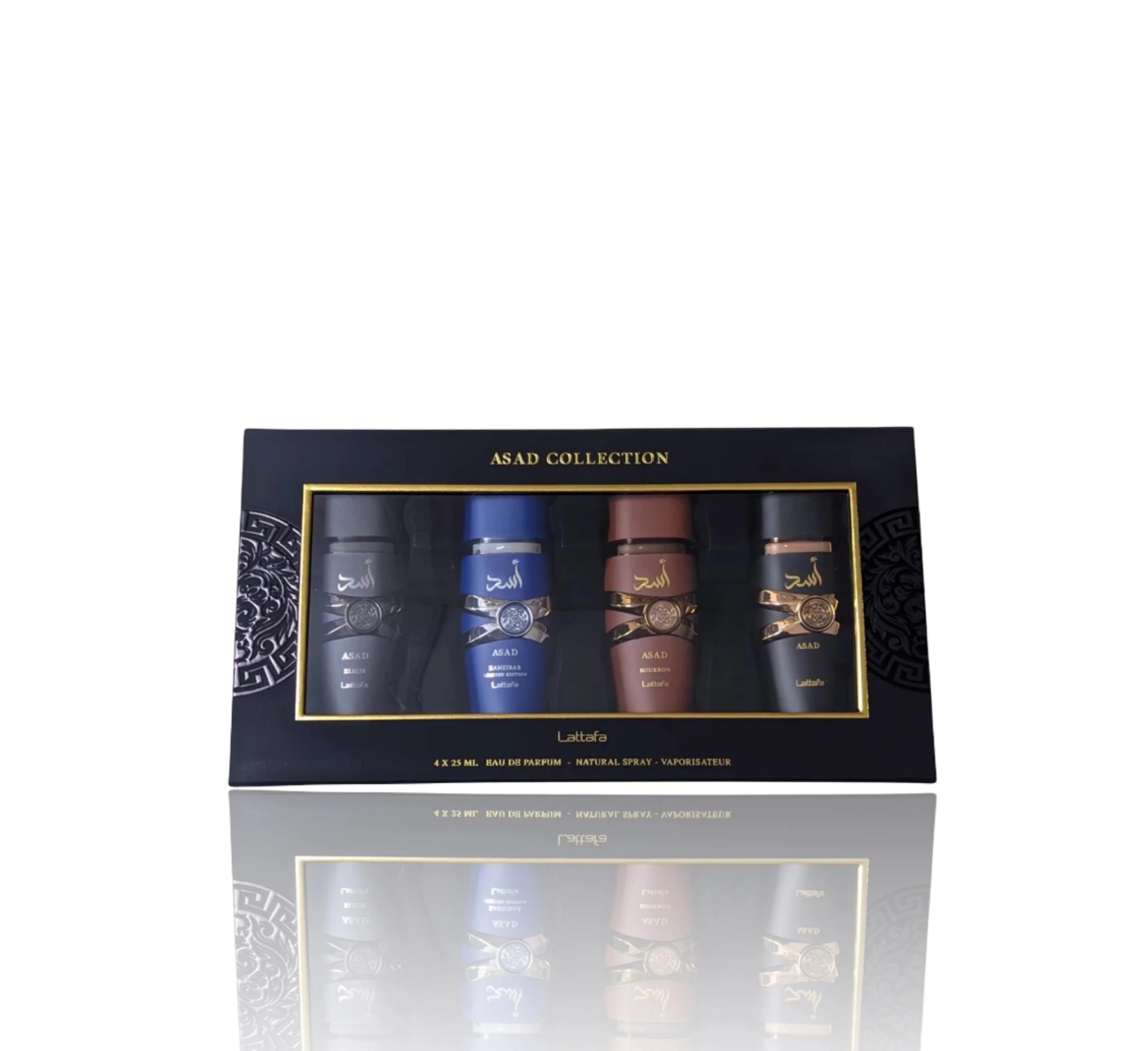 Луксозен комплект за мъже – Lattafa Asad Collection 4 Piece Gift Set - Image 5