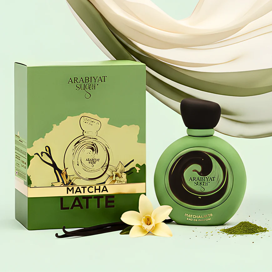 Arabiyat Sugar Matcha Latte EDP 100 мл – Гурме аромат с карамел - Image 14