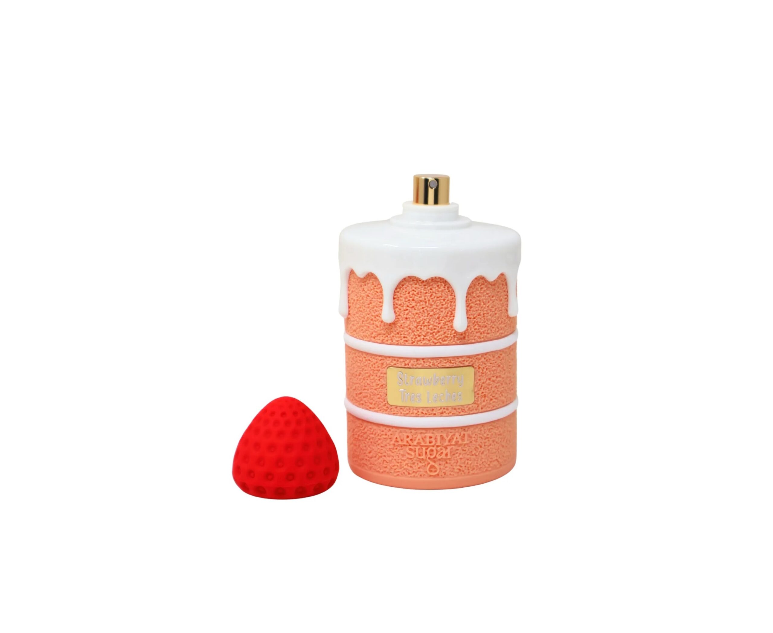 Arabiyat Sugar Strawberry Tres Leches EDP 100 мл – Гурме аромат с портокалов цвят - Image 4