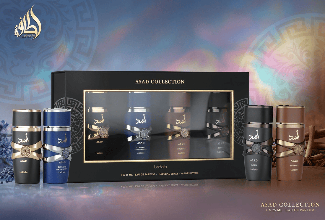 Луксозен комплект за мъже – Lattafa Asad Collection 4 Piece Gift Set - Image 6
