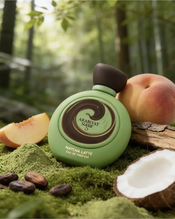 Arabiyat Sugar Matcha Latte EDP 100 мл – Гурме аромат с карамел - Image 13