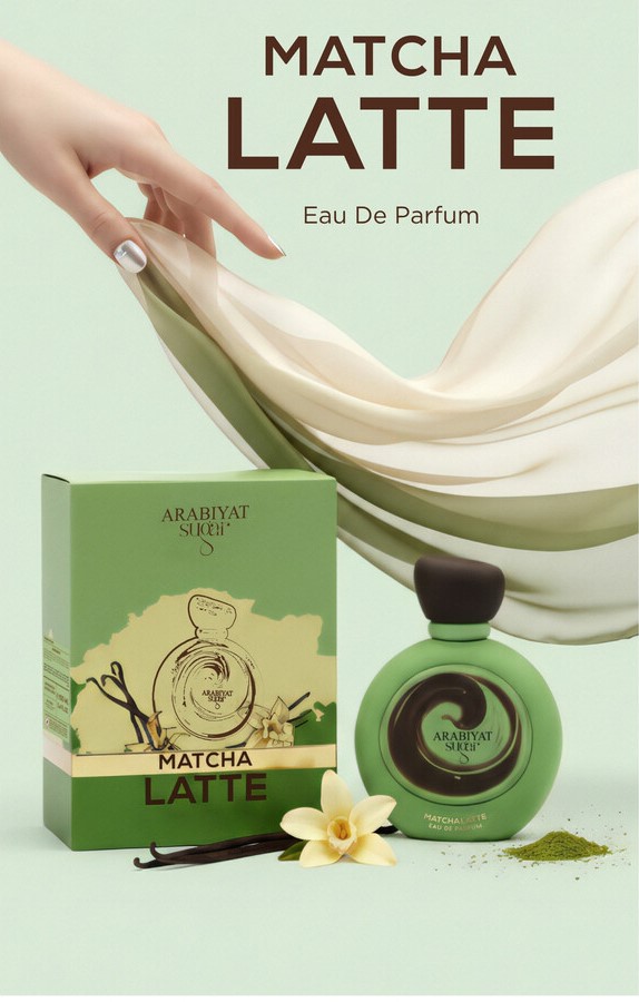 Arabiyat Sugar Matcha Latte EDP 100 мл – Гурме аромат с карамел - Image 12