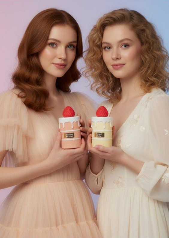 Arabiyat Sugar Strawberry Tres Leches EDP 100 мл – Гурме аромат с портокалов цвят - Image 17
