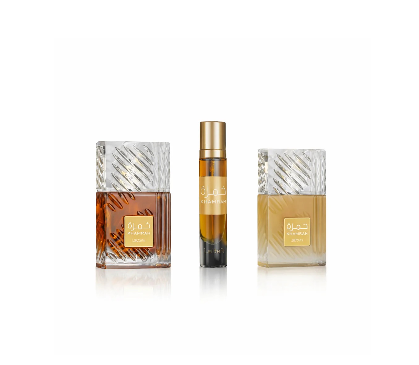 Луксозен комплект за жени и мъже – Lattafa Khamrah Gift Set - Image 4