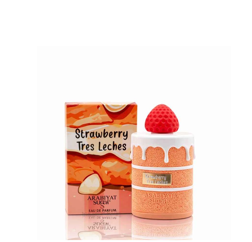 Arabiyat Sugar Strawberry Tres Leches EDP 100 мл – Гурме аромат с портокалов цвят - Image 8