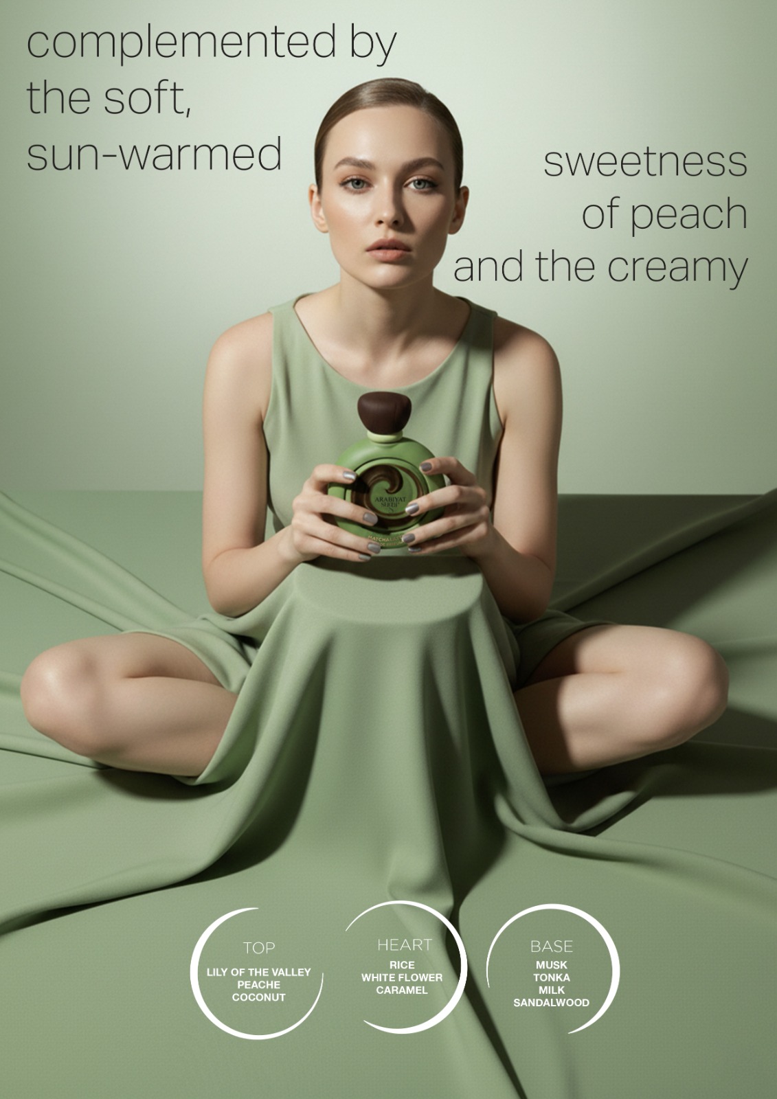 Arabiyat Sugar Matcha Latte EDP 100 мл – Гурме аромат с карамел - Image 9