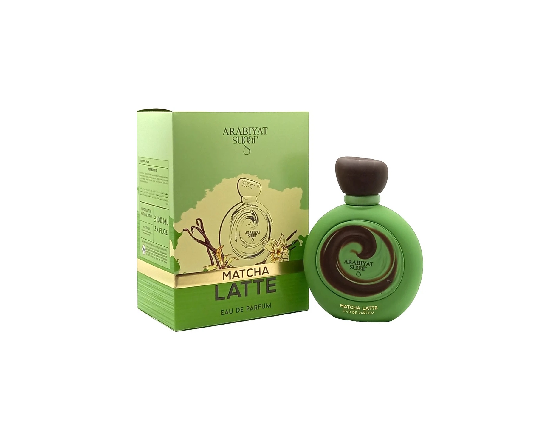 Arabiyat Sugar Matcha Latte EDP 100 мл – Гурме аромат с карамел - Image 3