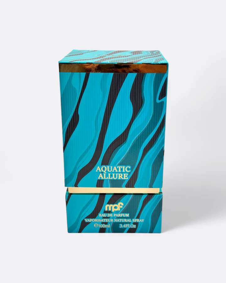 My Perfumes Aquatic Allure EDP 100 мл – Флорален аромат с африкански портокалов цвят - Image 6