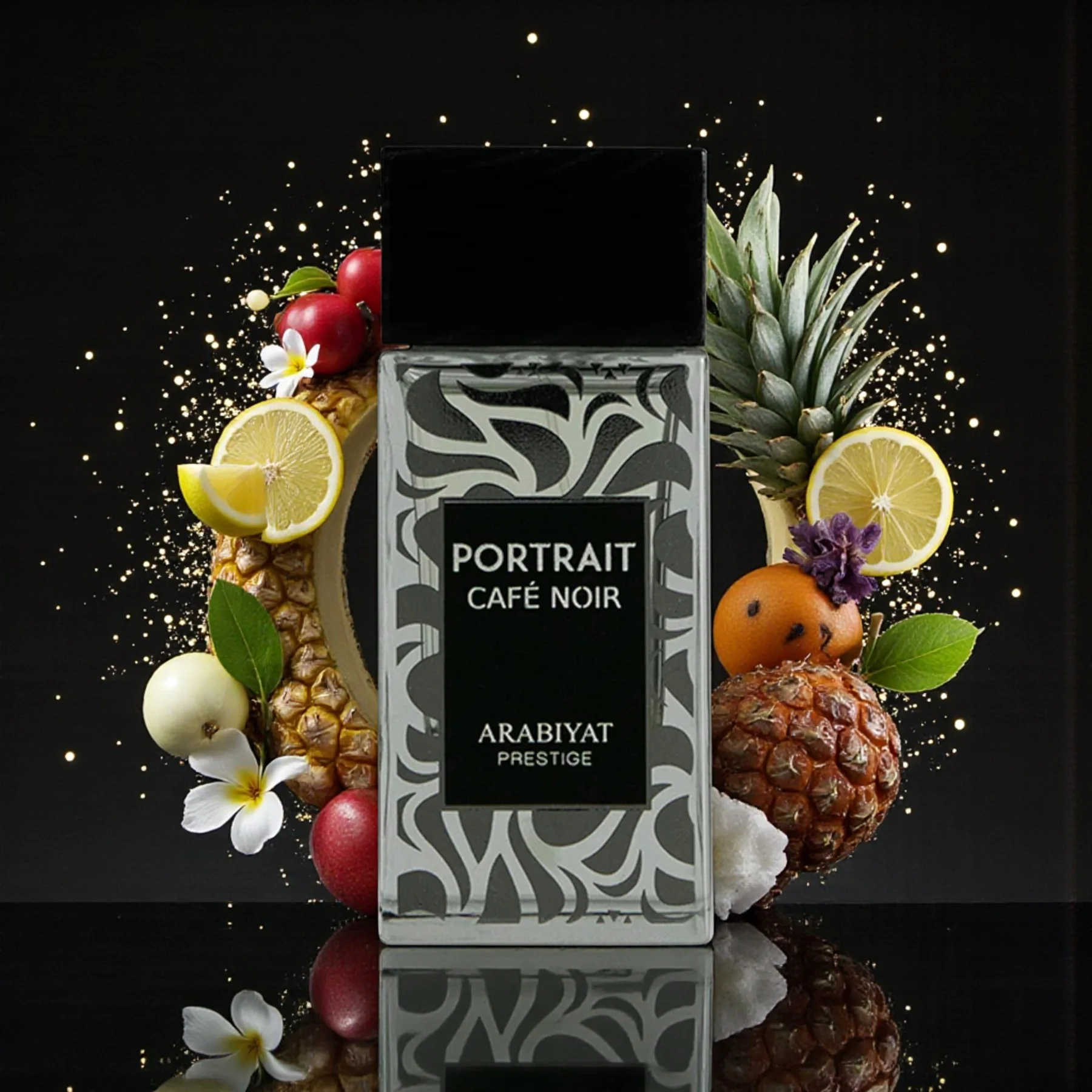 Arabiyat Prestige Portrait Café Noir EDP 80 мл – Дървесен аромат с ананас - Image 9