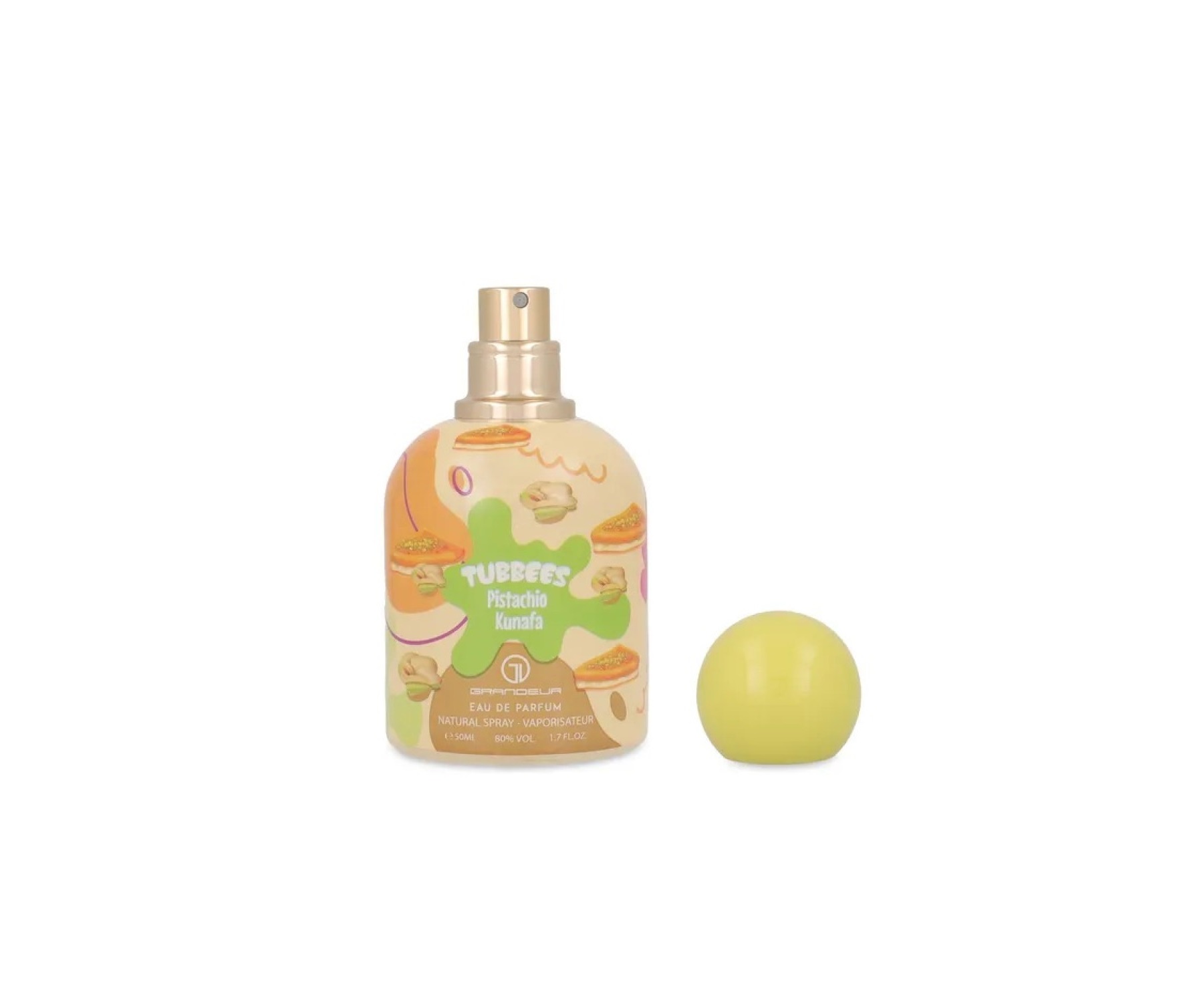 Grandeur Tubbees Pistachio Kunafa EDP 50 мл – Гурме аромат с ванилия - Image 5