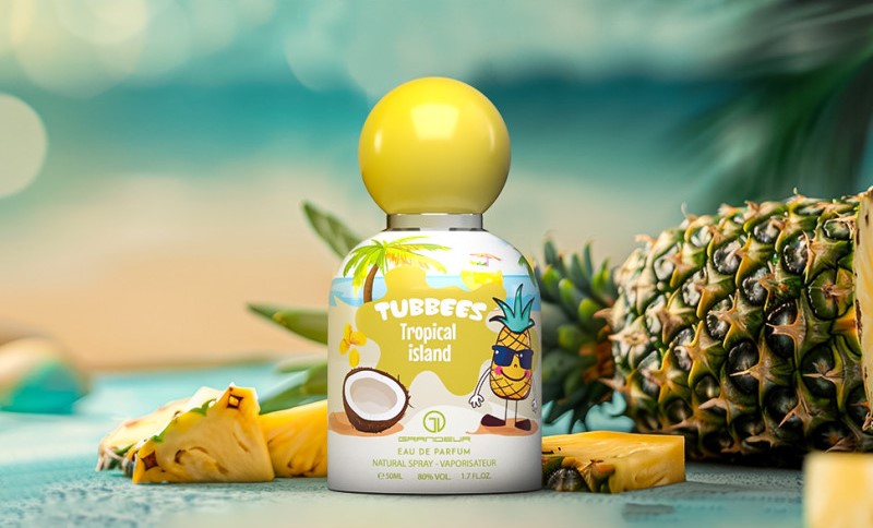Grandeur Tubbees Tropical Island EDP 50 мл – Гурме аромат с кокос - Image 11