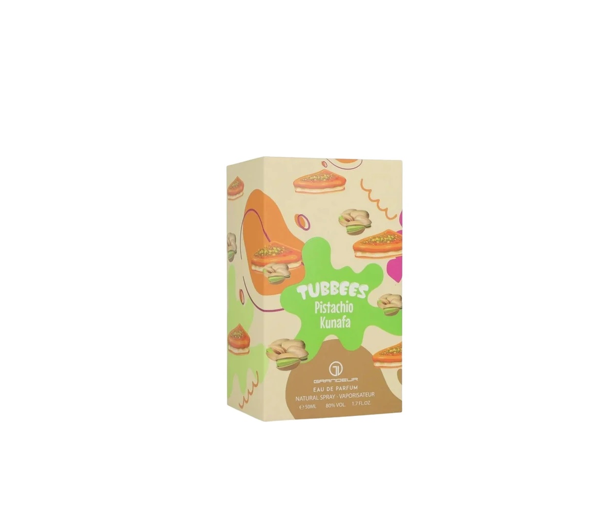 Grandeur Tubbees Pistachio Kunafa EDP 50 мл – Гурме аромат с ванилия - Image 6