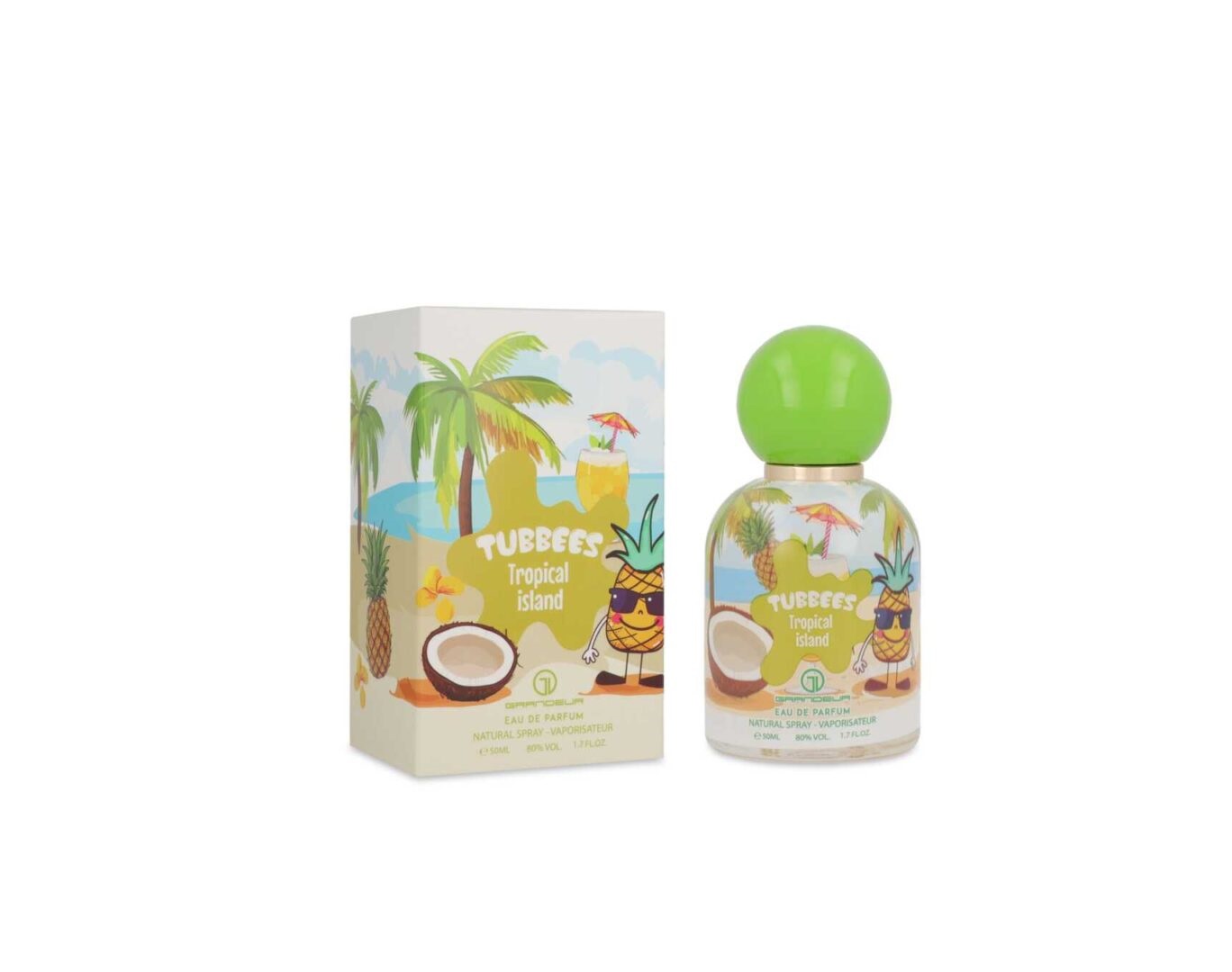 Grandeur Tubbees Tropical Island EDP 50 мл – Гурме аромат с кокос - Image 7