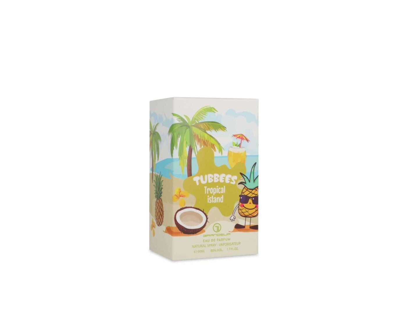 Grandeur Tubbees Tropical Island EDP 50 мл – Гурме аромат с кокос - Image 4