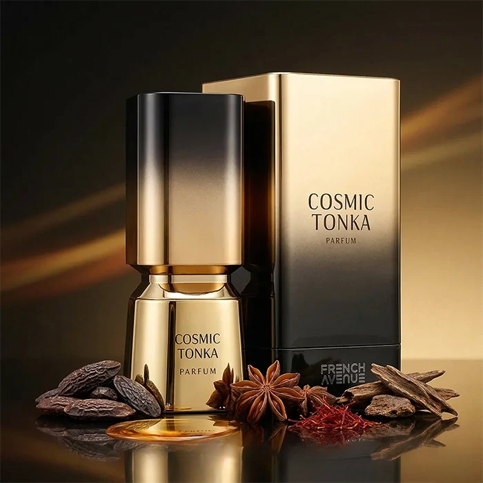 French Avenue Cosmic Tonka EDP 100 мл – Дървесен аромат с българска роза - Image 12