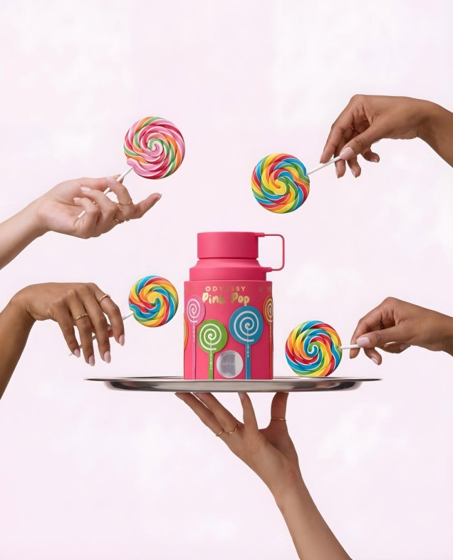 Armaf Odyssey Pink Pop EDP 100 мл – Гурме аромат с кехлибар - Image 7