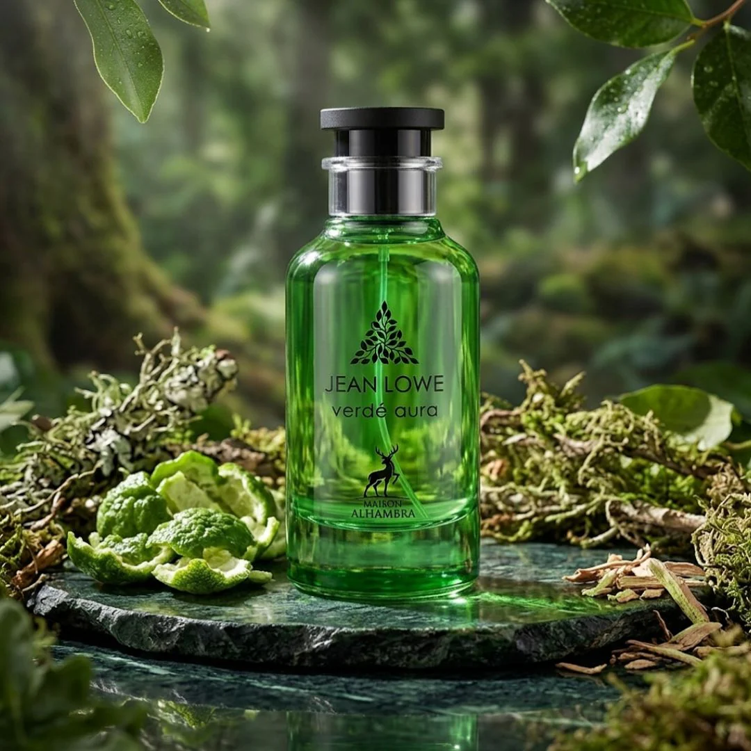 Maison Alhambra Jean Lowe Verde Aura EDP 100 мл – Флорален аромат с кайсия - Image 10