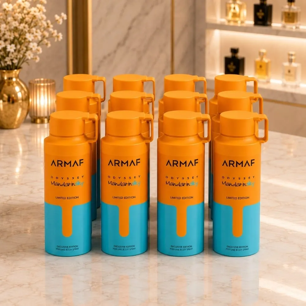 Armaf Odyssey Mandarin Sky Body Spray 200 мл – Дезодорант за мъже - Image 12